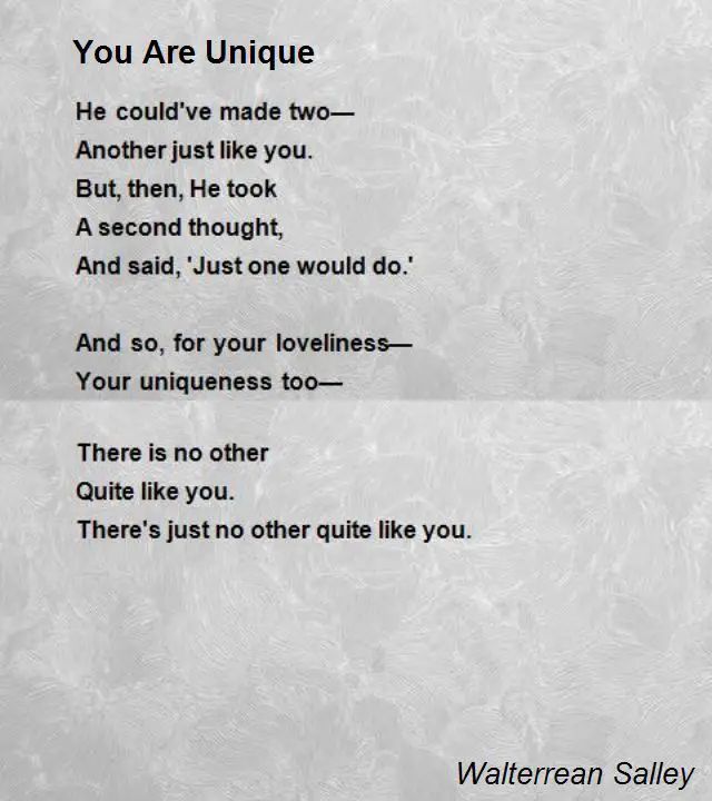 Unique Poems