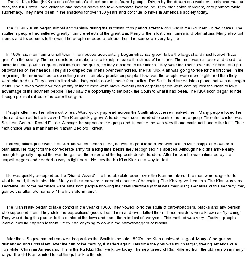 Thesis Statement For Comparison Essay Reflective Essay Thesis Statement Examples also Term Paper Essays Kkk Essay Position Paper Essay