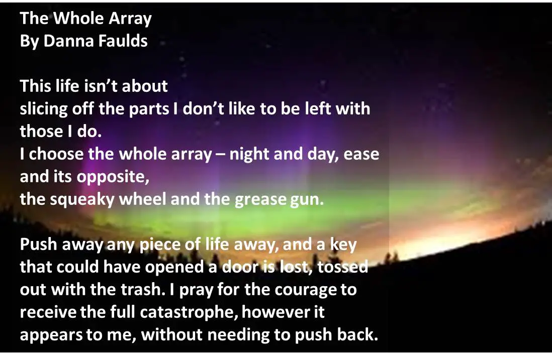 Danna faulds Poems