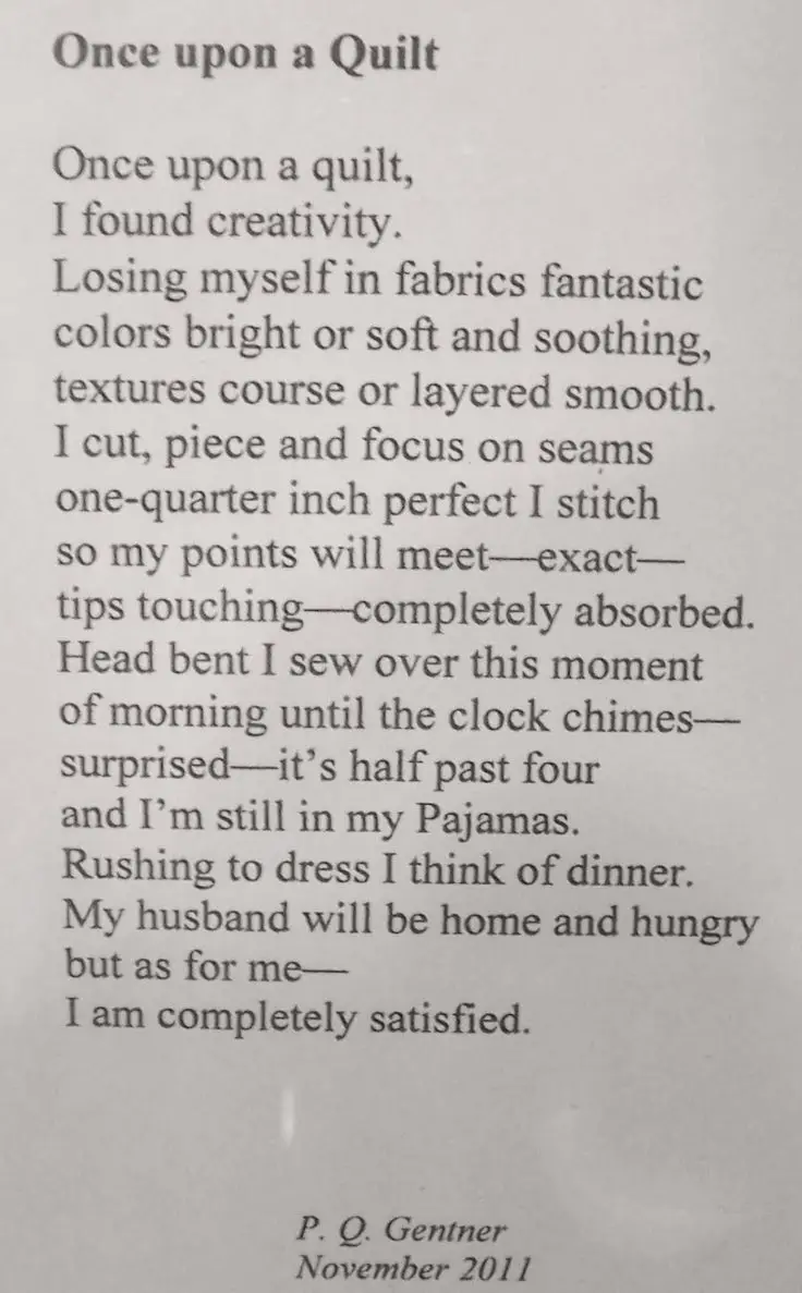 Sewing Poems