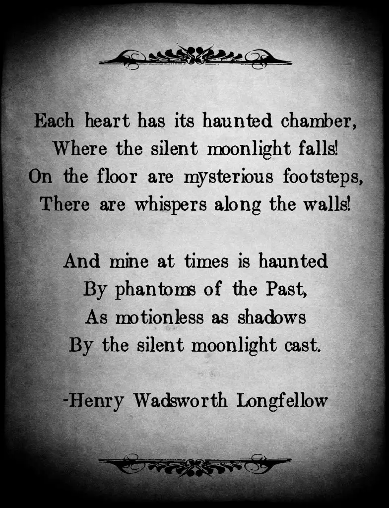 Theme Of The Poem Haunted Houses
