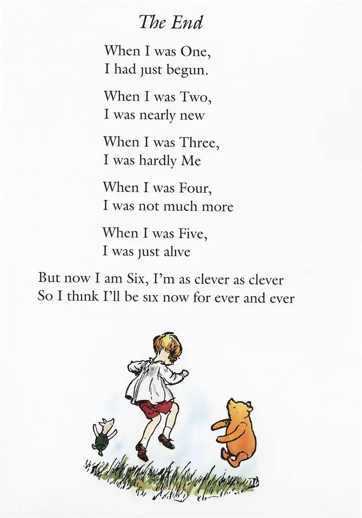Winnie The Pooh Poems