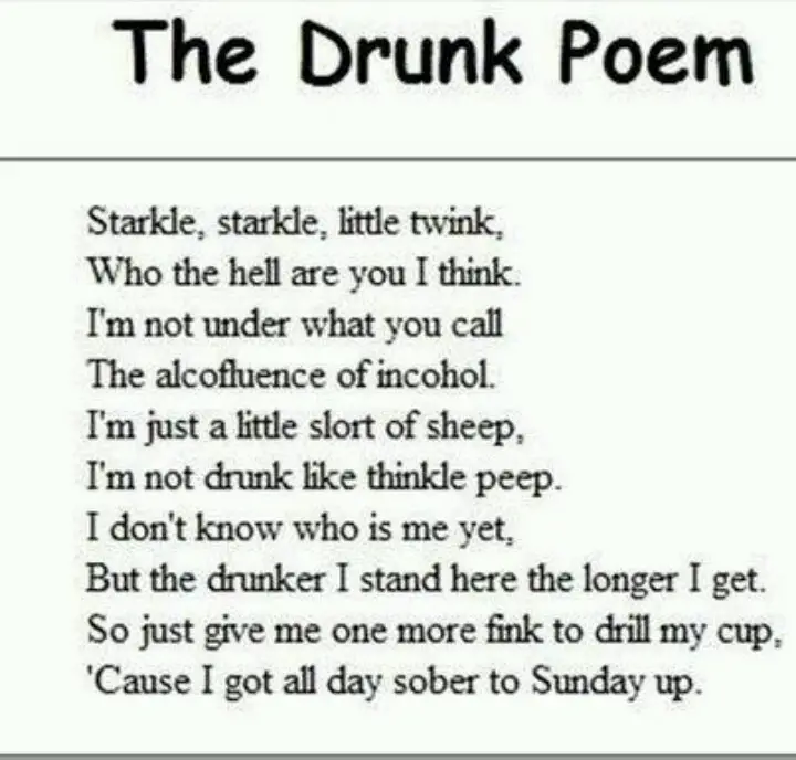 Funny Adult Poems