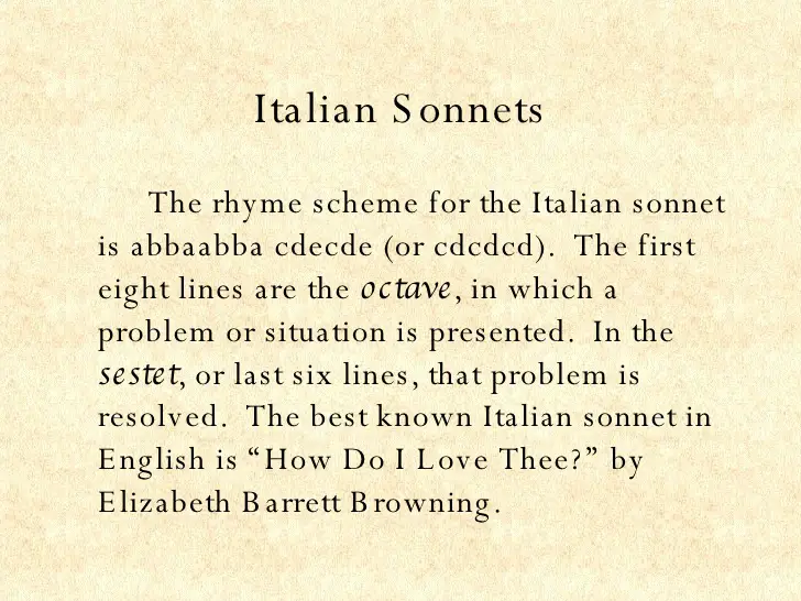 spenserian sonnet examples by students