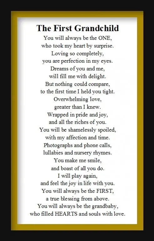Grandchild Poems