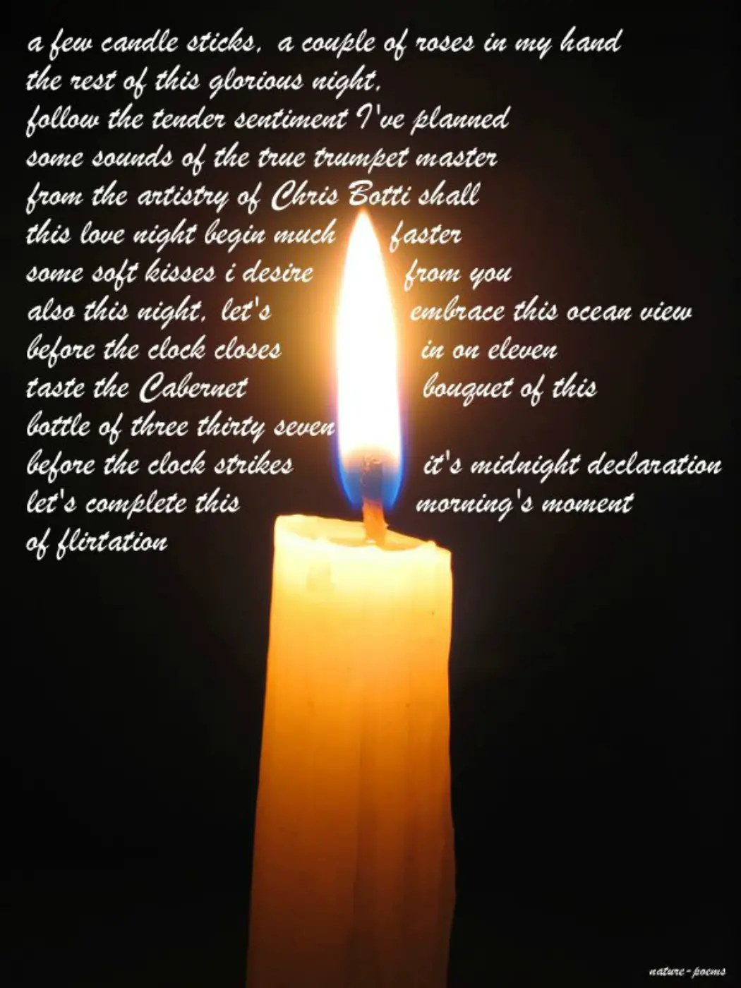 Candlelight vigil Poems