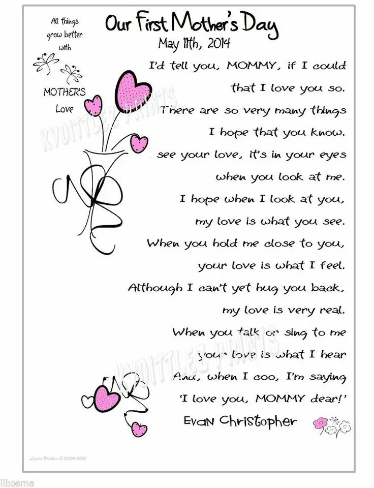 grandmother's first mother's day