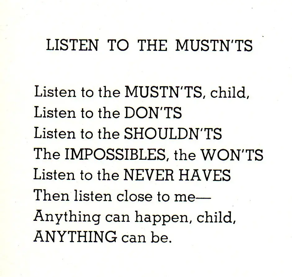 Shel Silverstein Poems