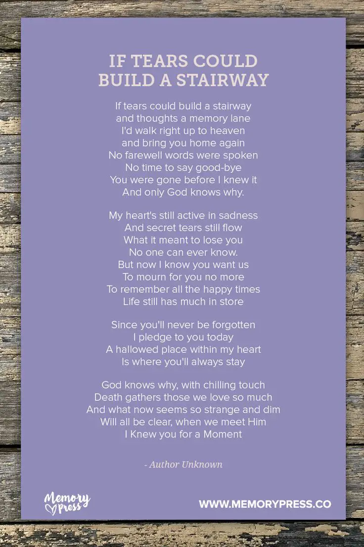 74 funeral poetry and readings