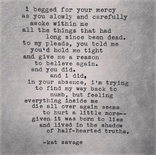 Savage Poems