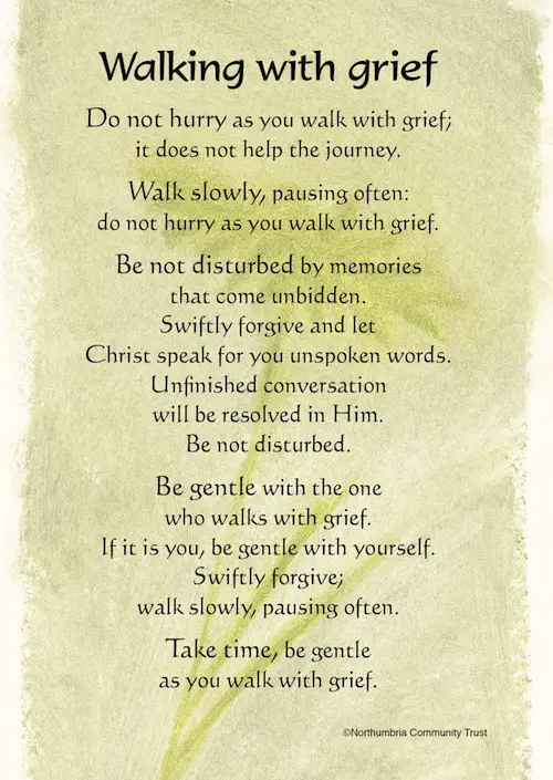 Grief prayers Poems