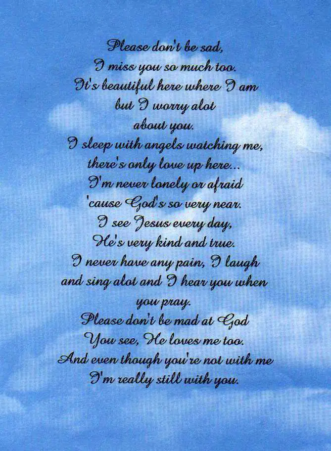 Death anniversary poems
