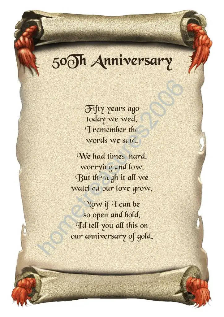 Th Wedding Anniversary Poems