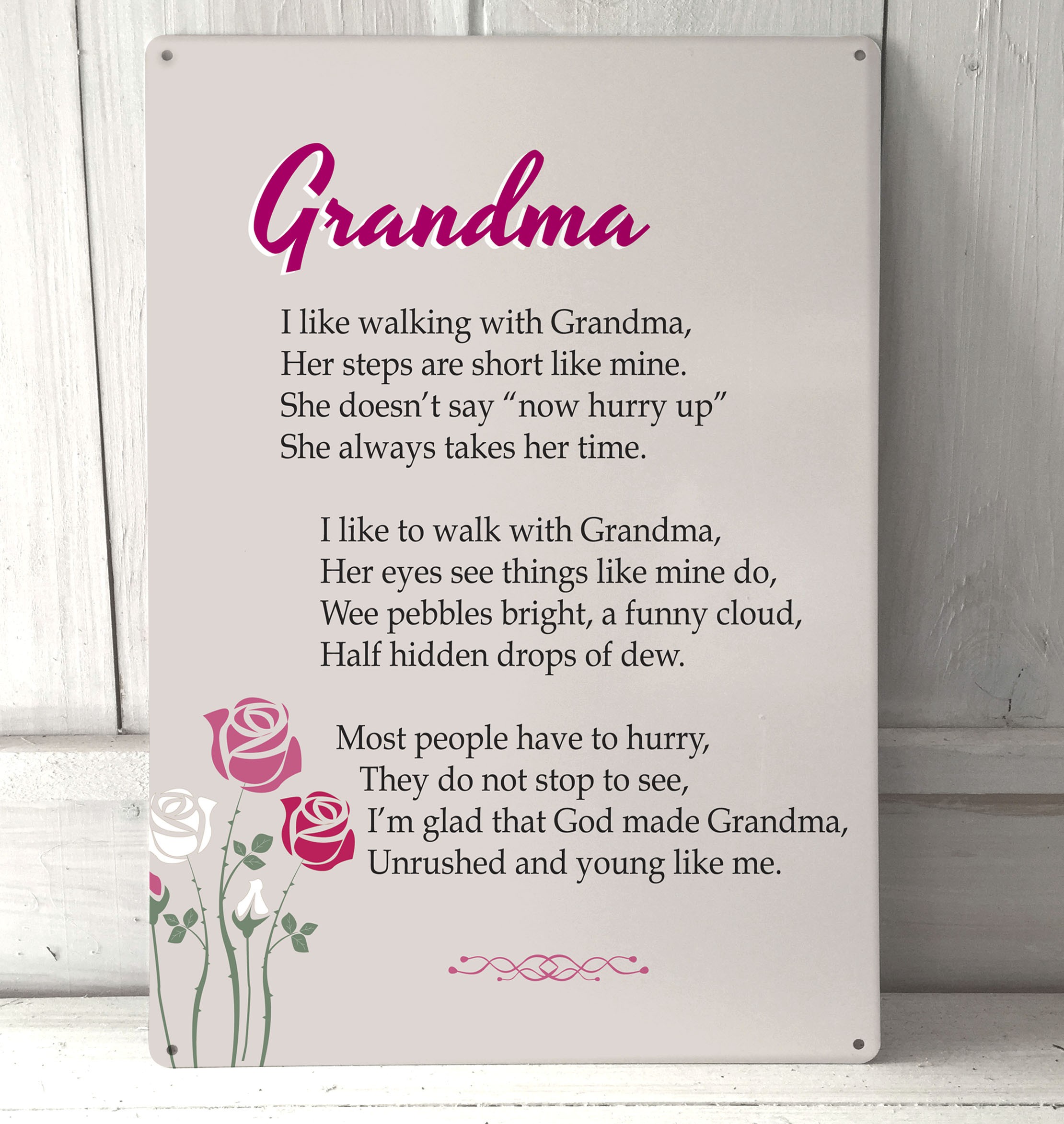 Grandmother short Poems
