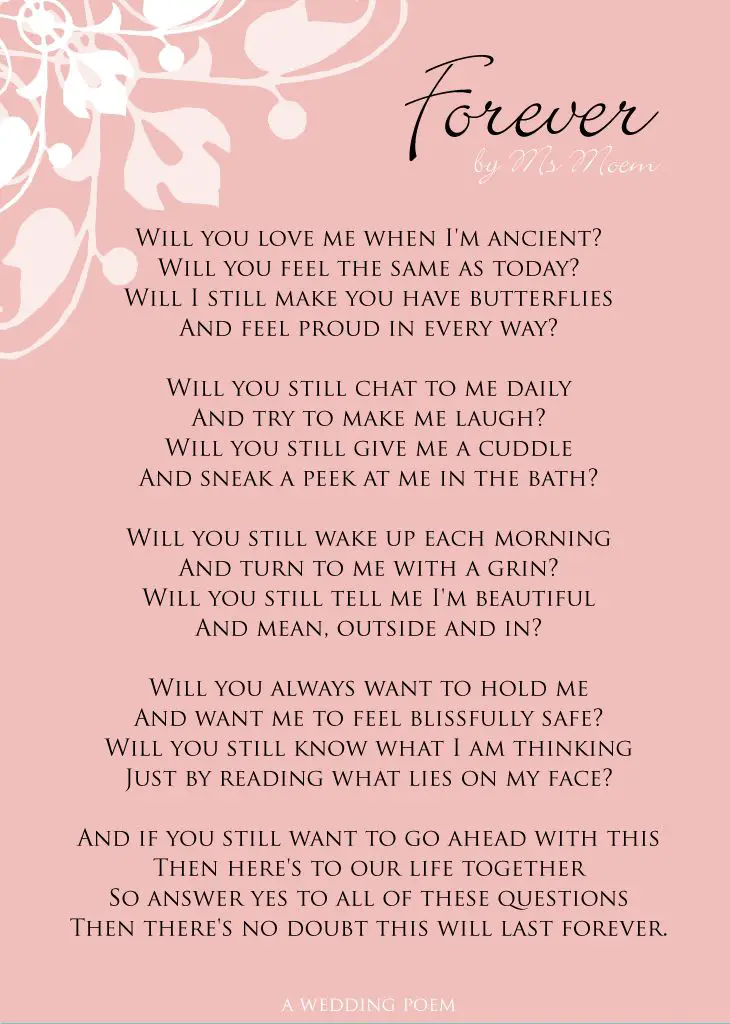 Funny Engagement Poems