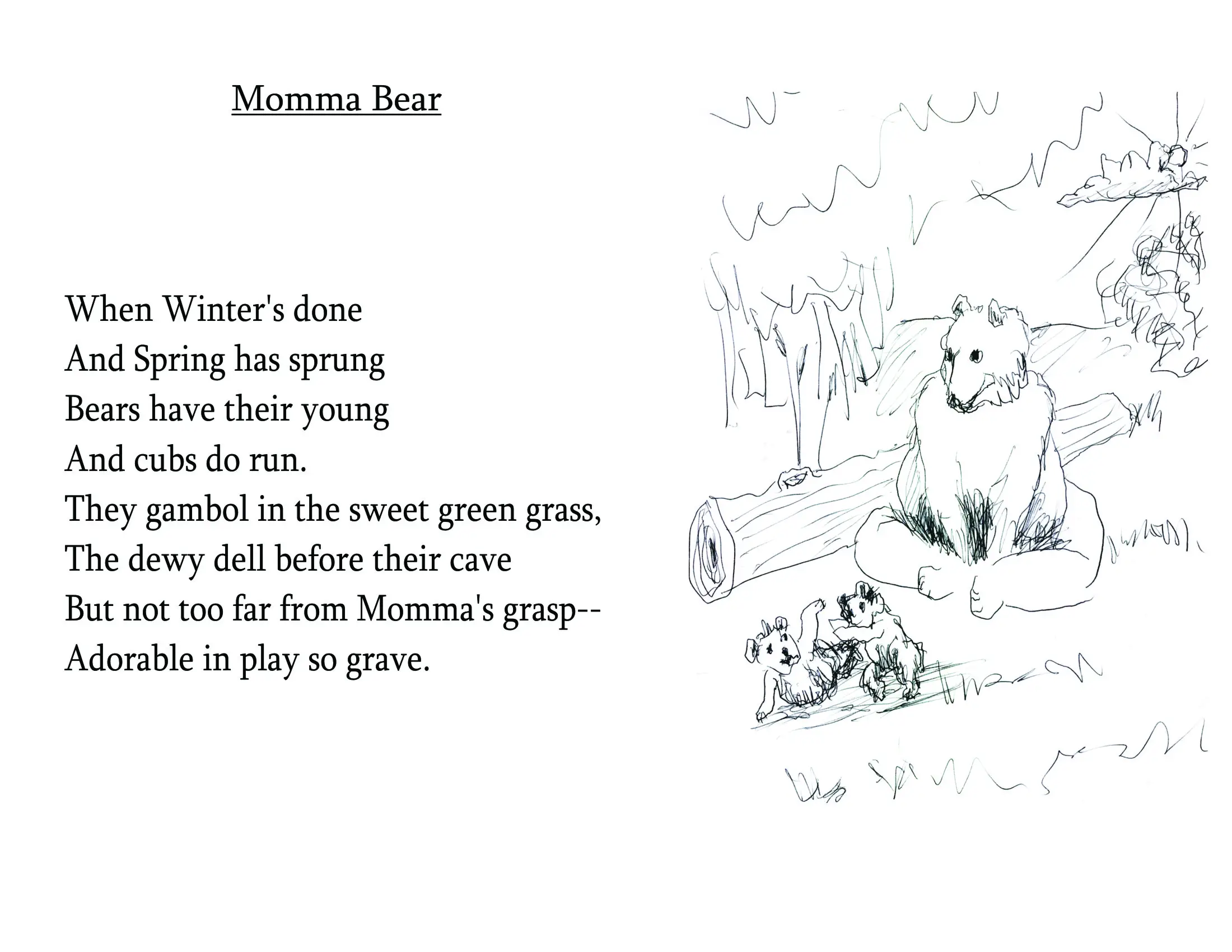 Bear Poems