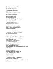 Dramatic monologue english coursework
