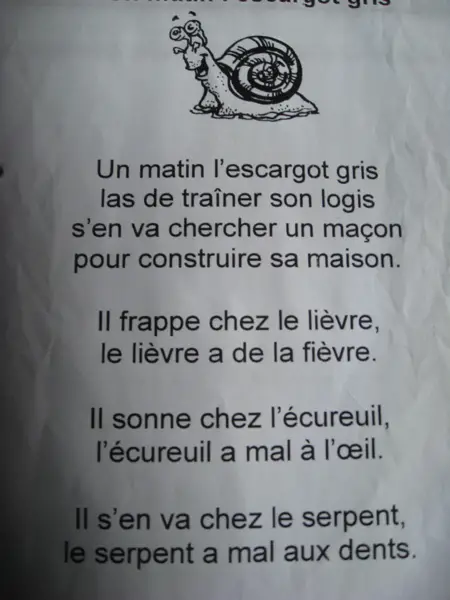 french poems for children | Sitedoct.org