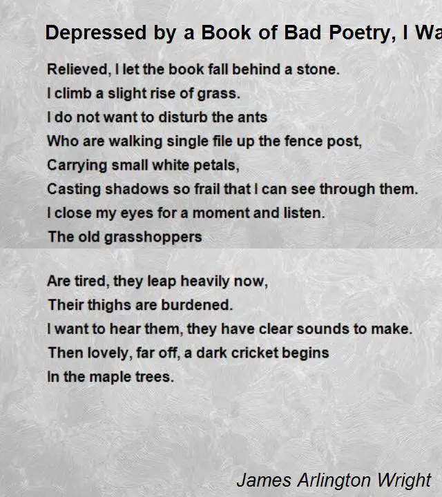 Bad Poems
