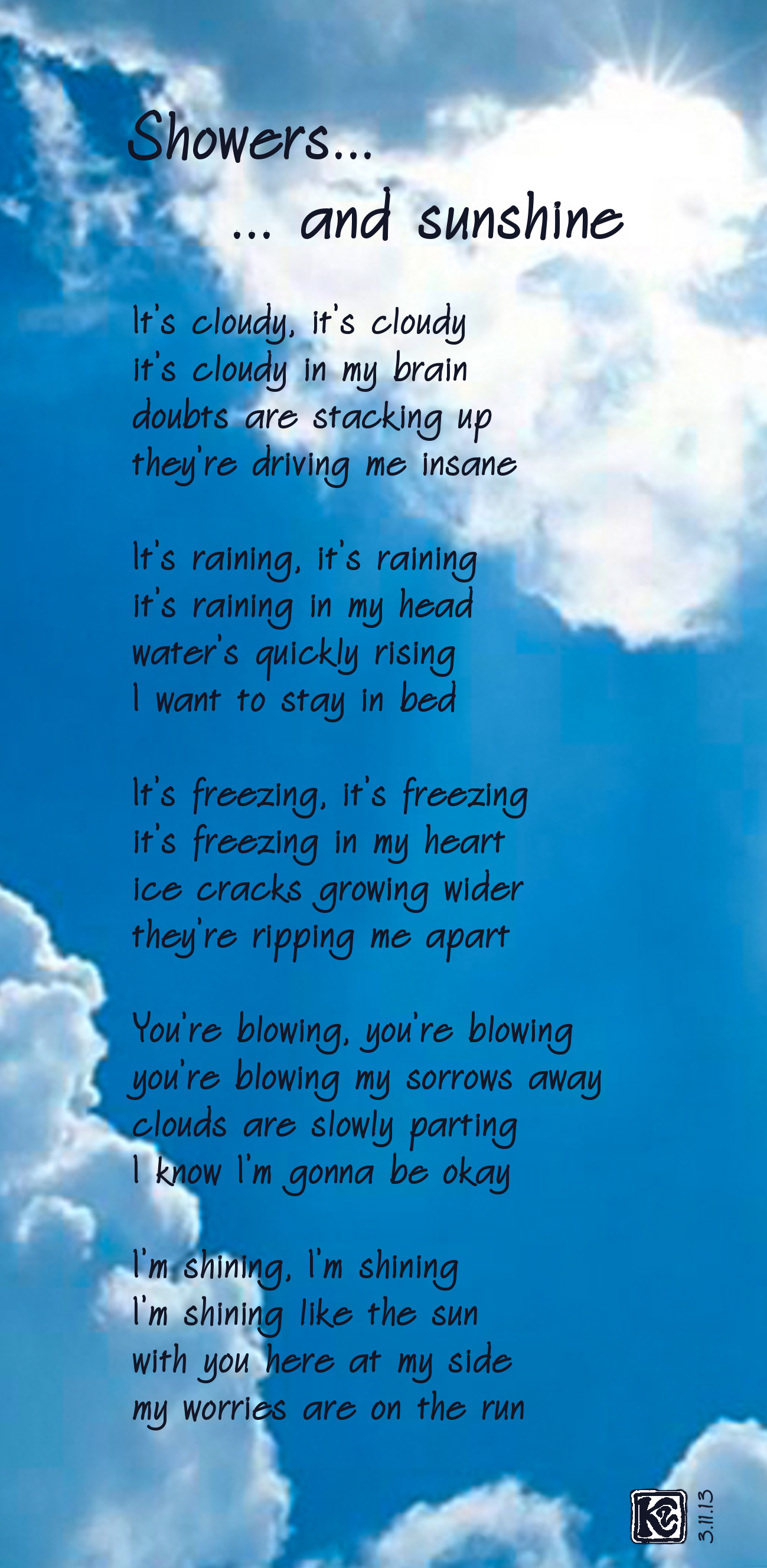 Sunshine Poems Sunshine Poems