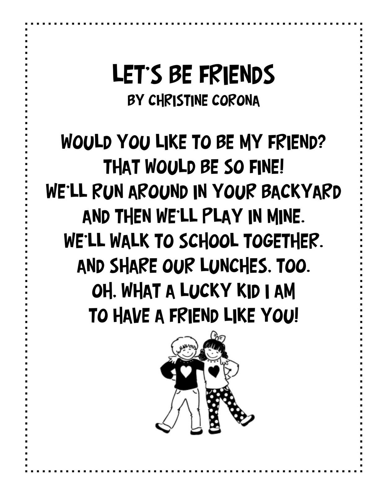 2nd grade poems
