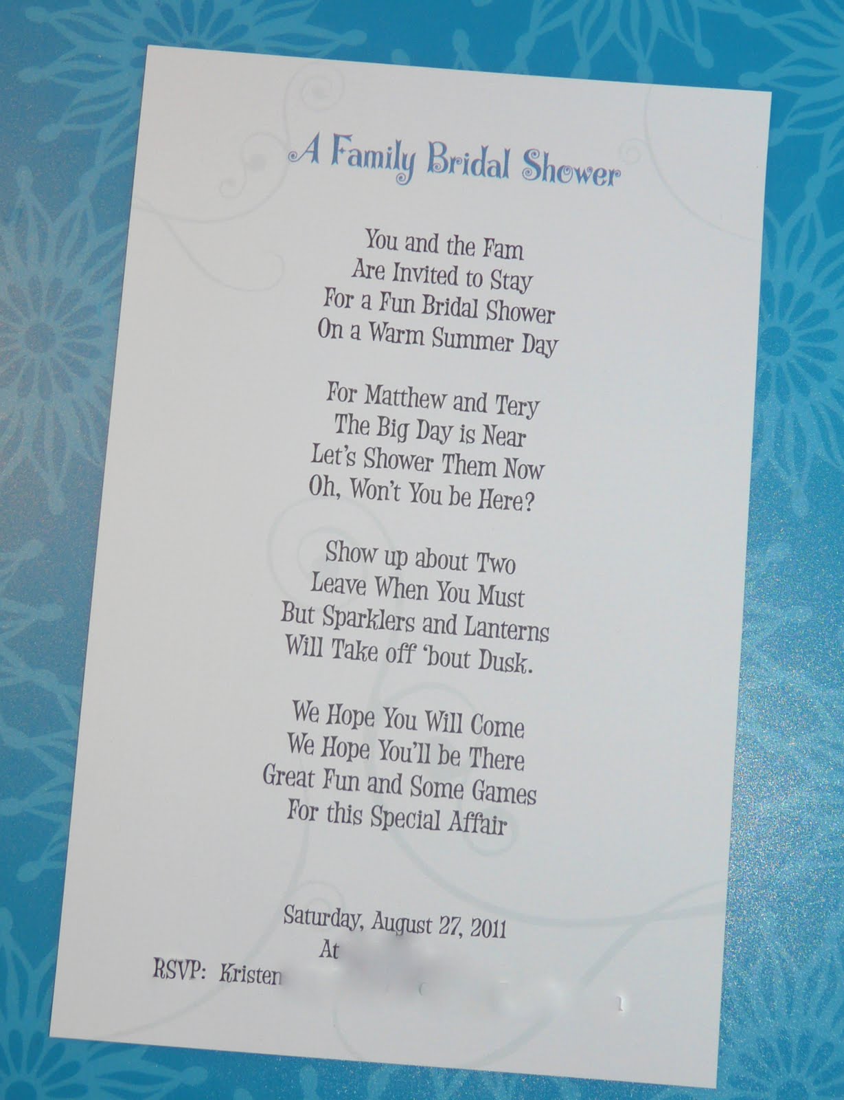 Invitation Poems