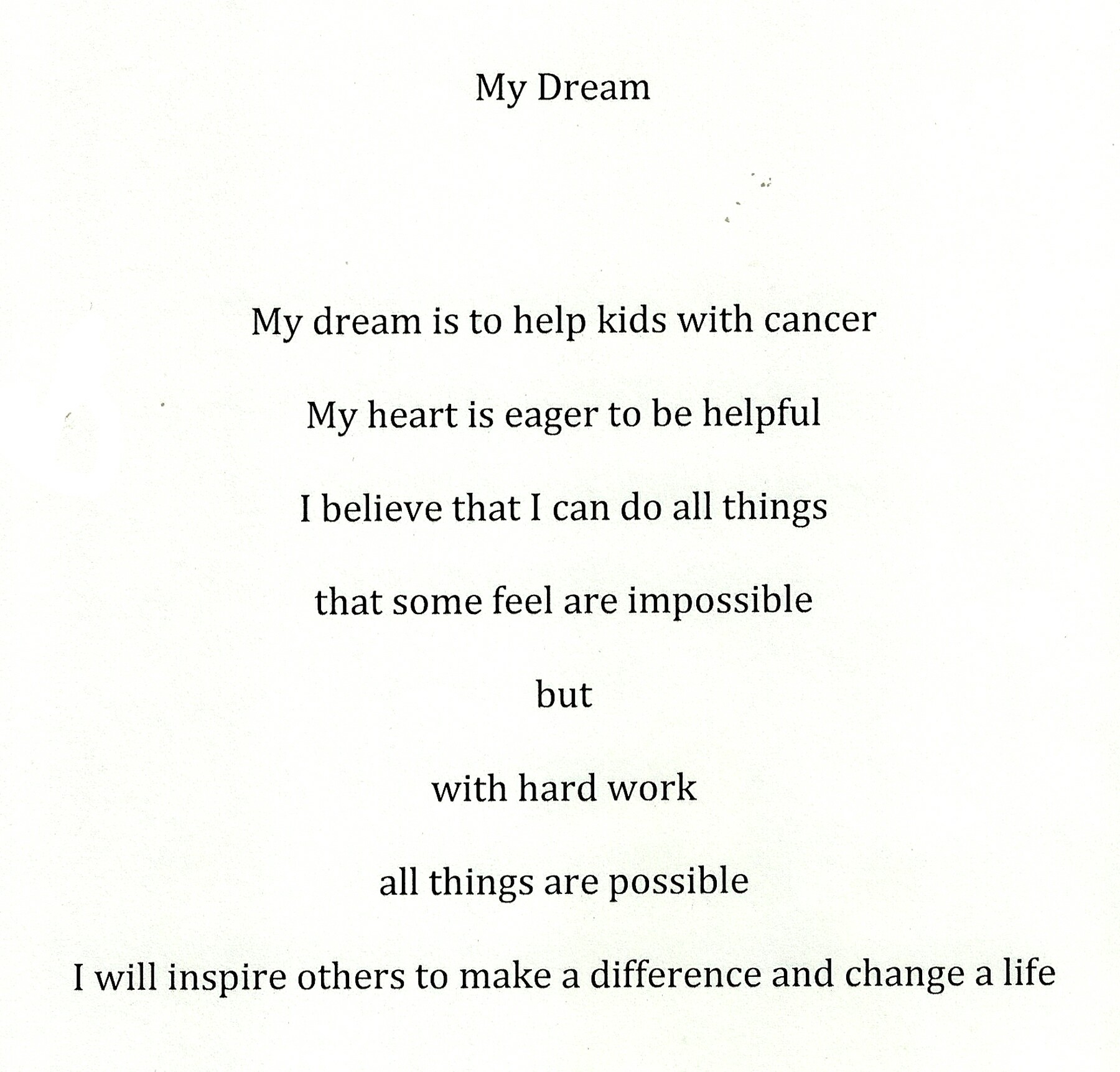 Eighth Grade Graduation Poems