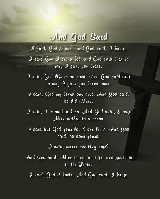 Humorous funeral Poems