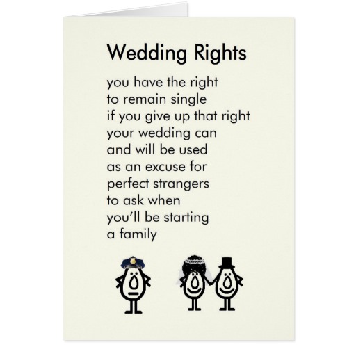 Wedding Card Poems