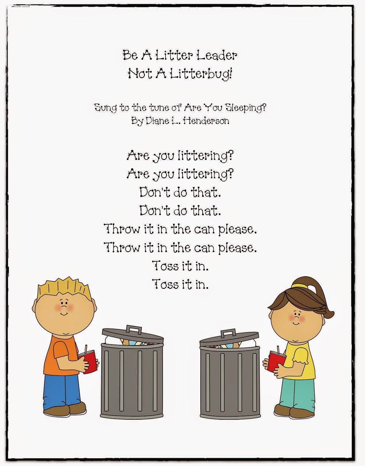 Litter Poems