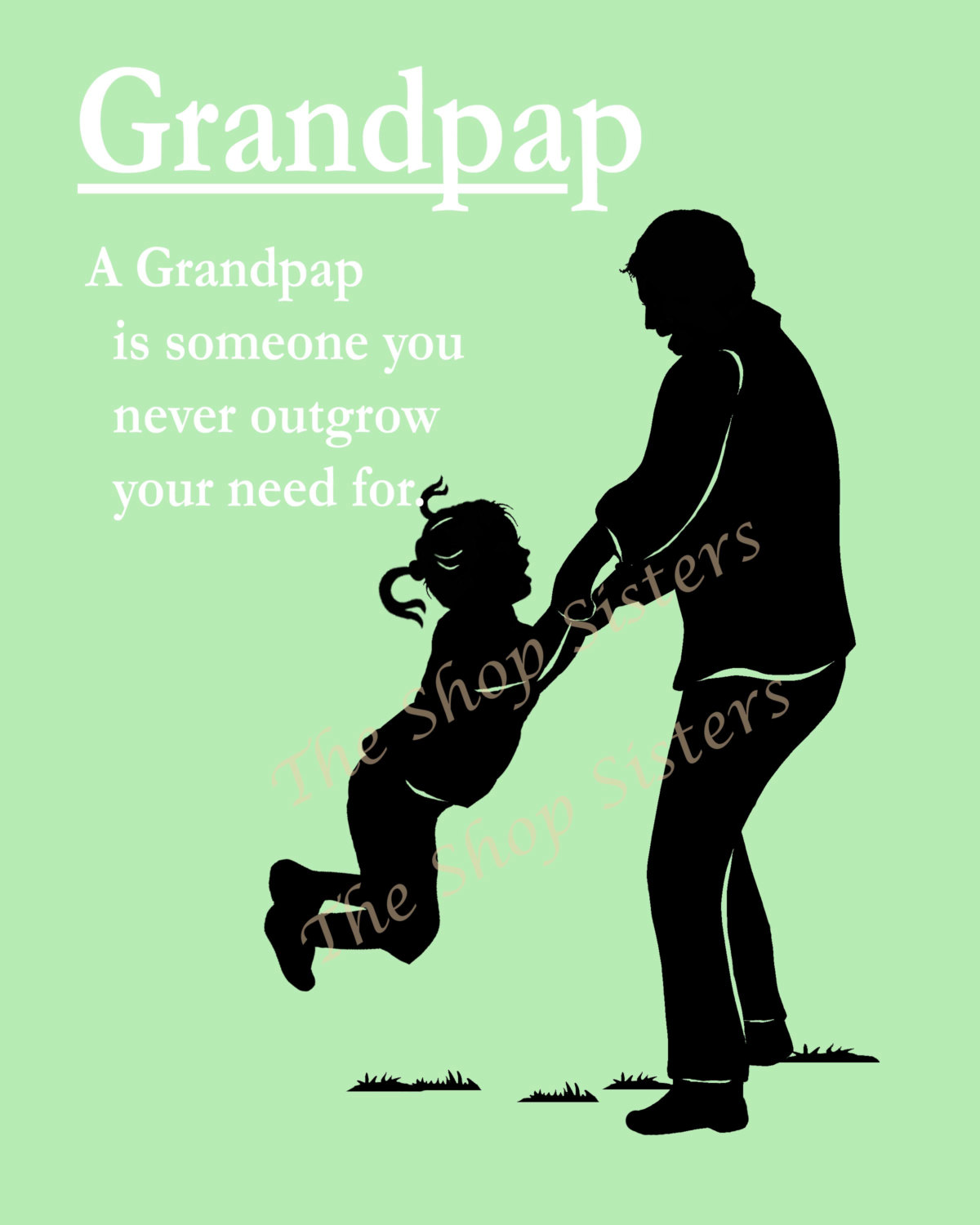 grandfather granddaughter poems