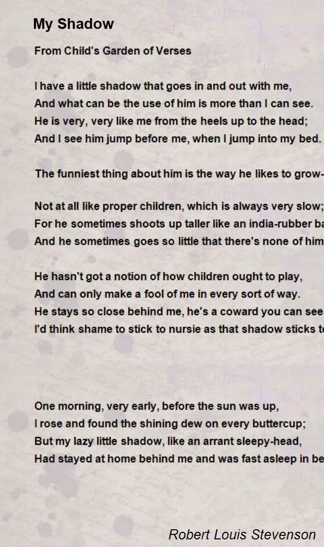 Shadow Poems