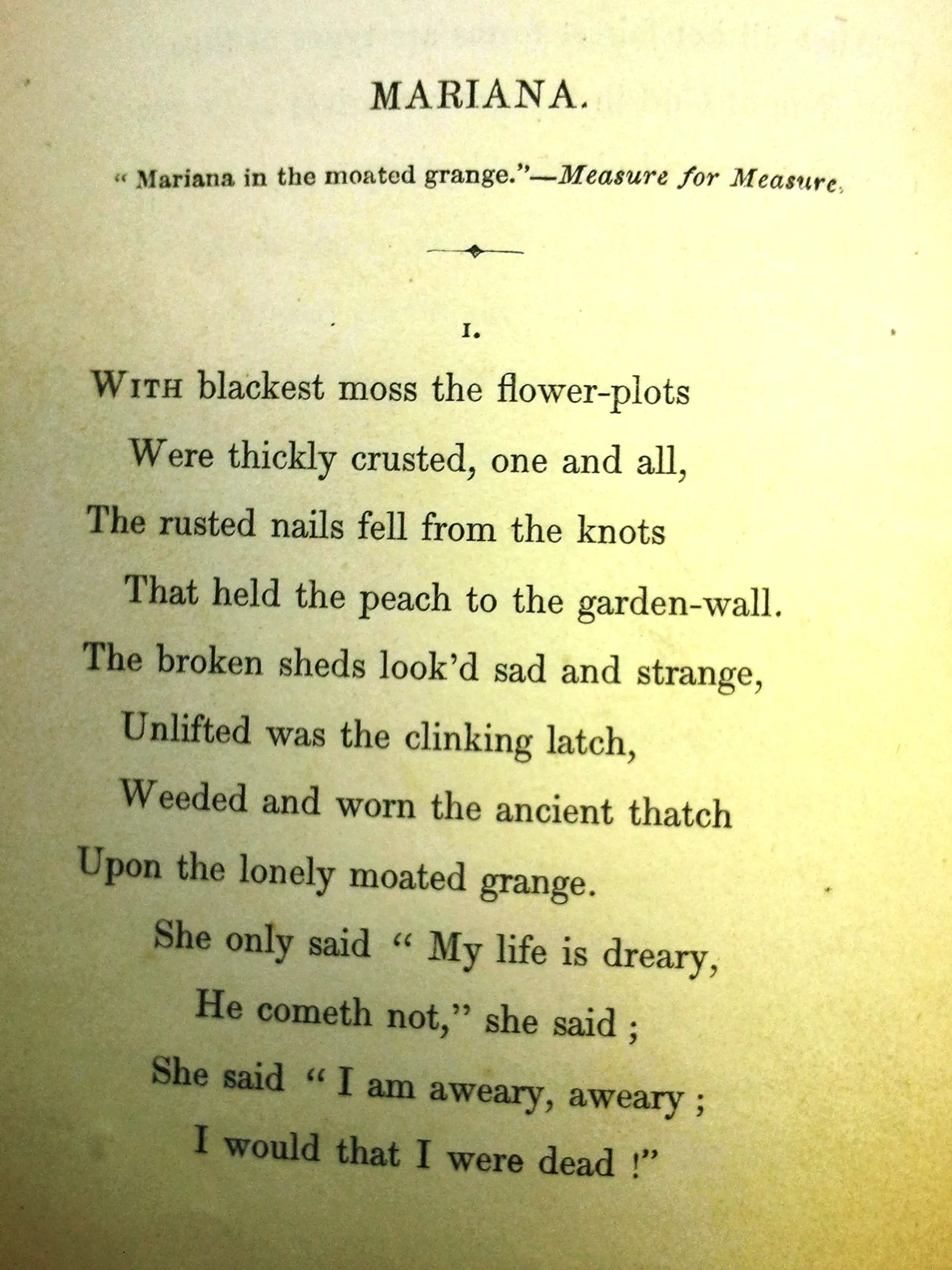 Tennyson Poems
