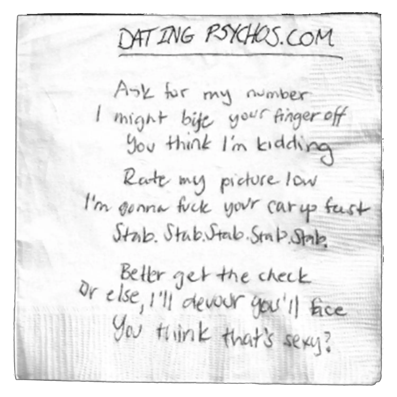 Dating psychos Matchmaking agentschappen NYC