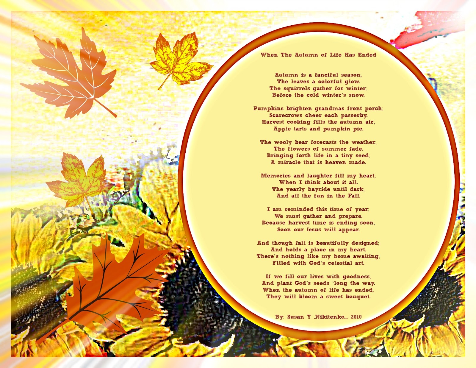 Harvest Poems