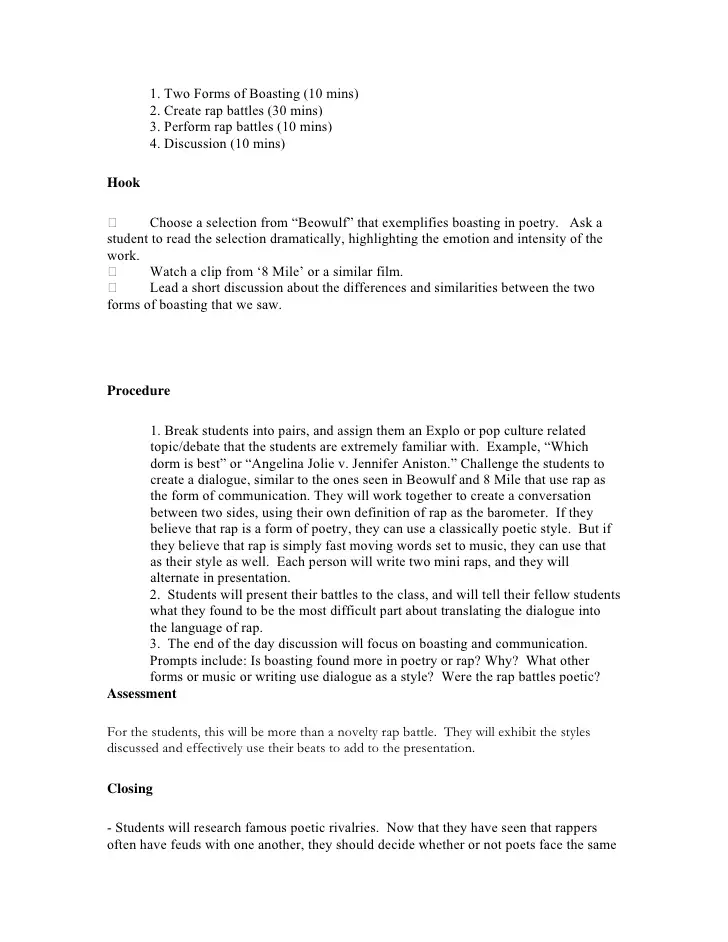 Anglo-saxon boast poem examples image