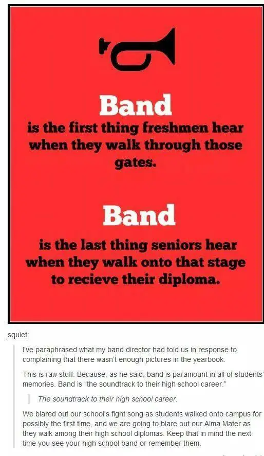 Marching band Poems