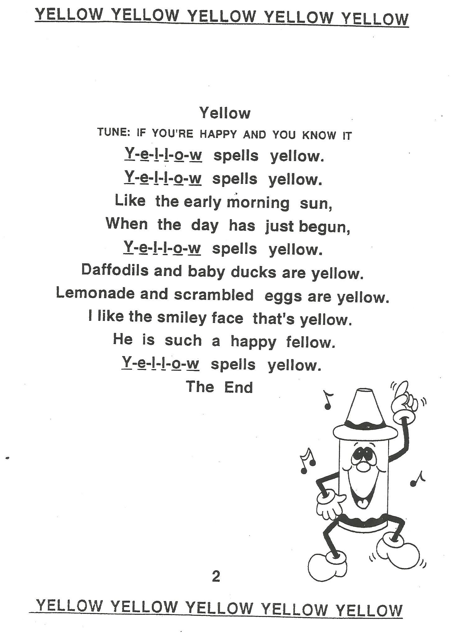 Yellow Poems