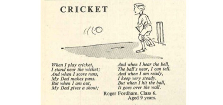 Poems About Cricket Sport