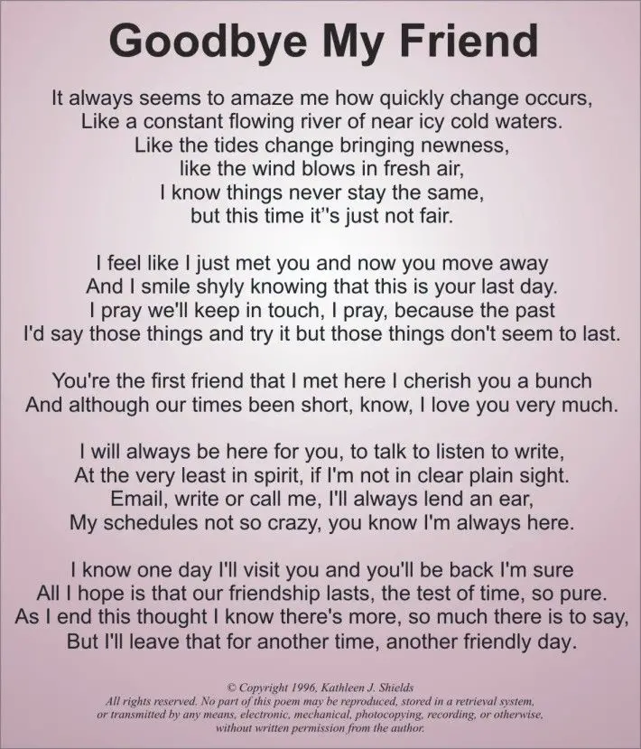 how do you say goodbye in a funeral speech