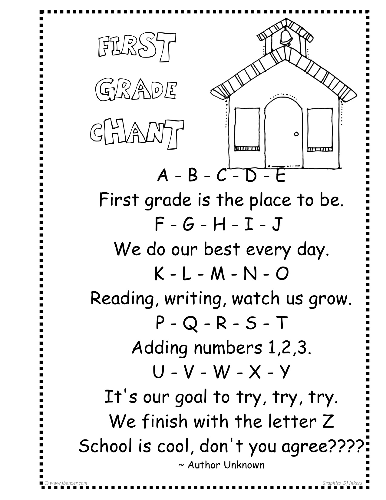 Grade one Poems