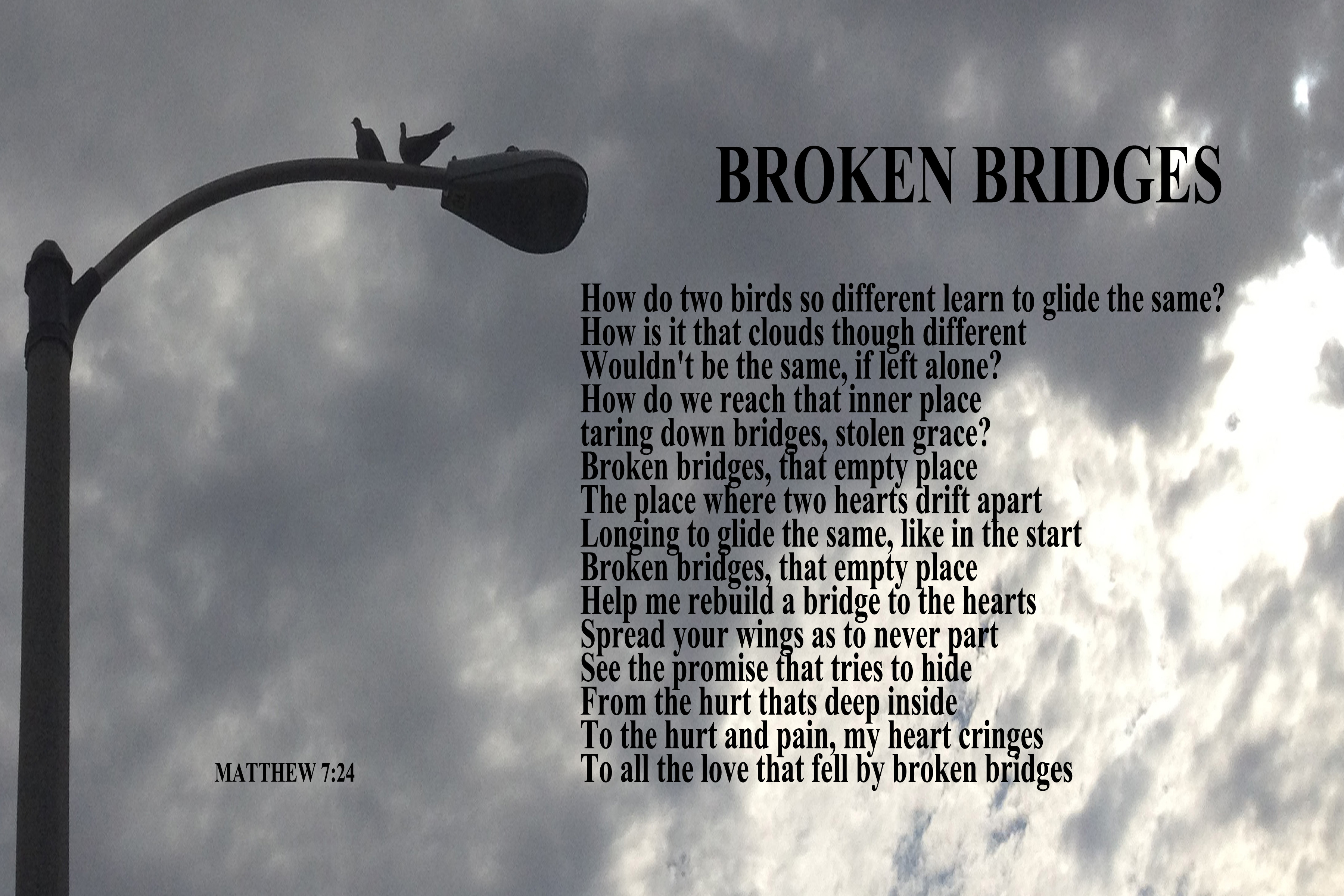 Broken family Poems