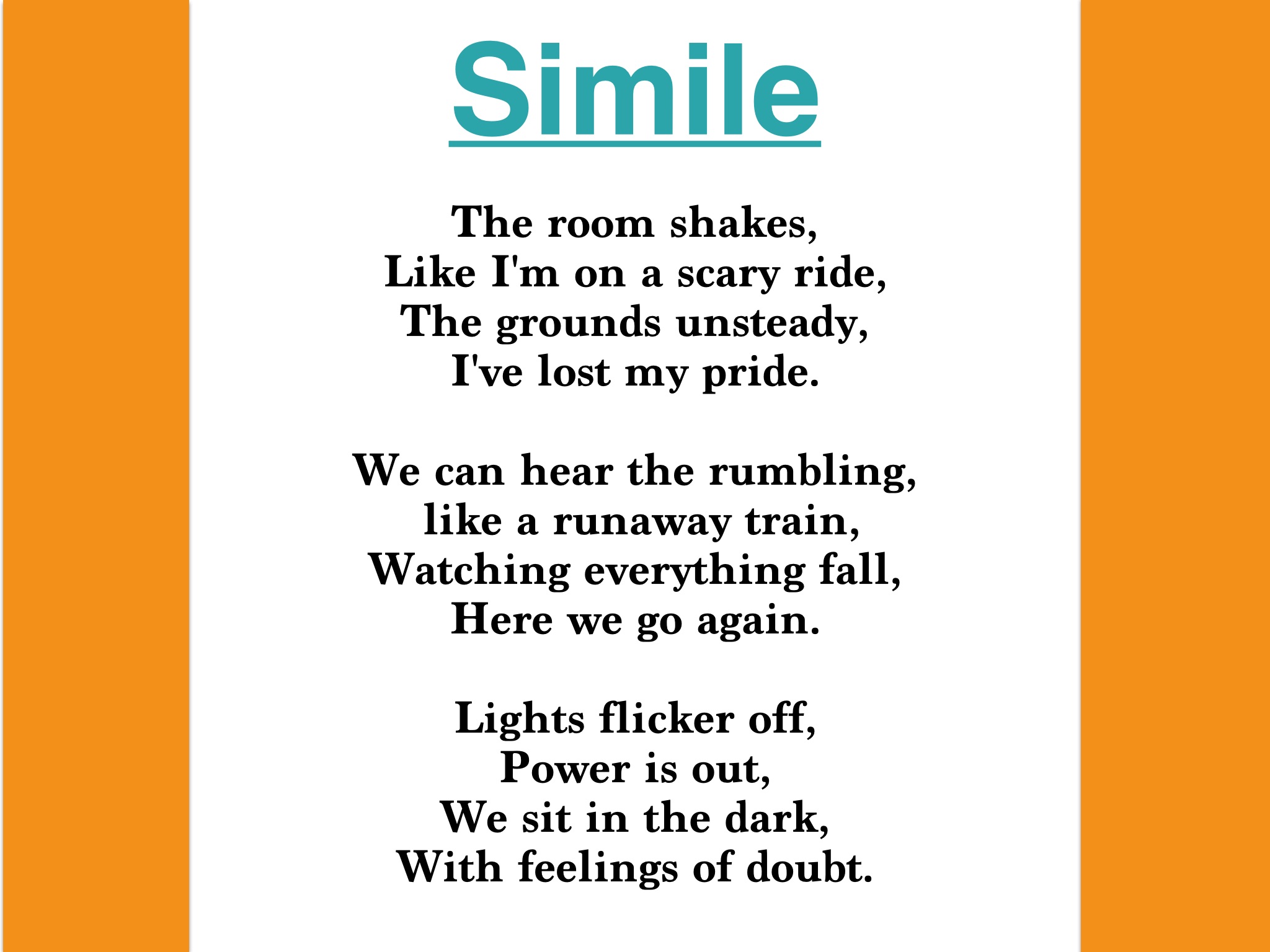 Anthology Poems