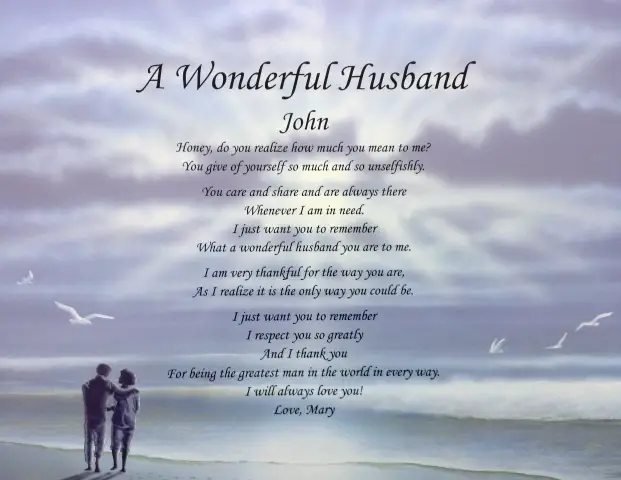 Husband funeral Poems
