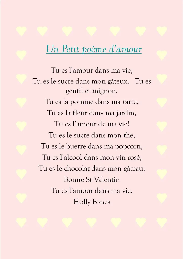 French Poems