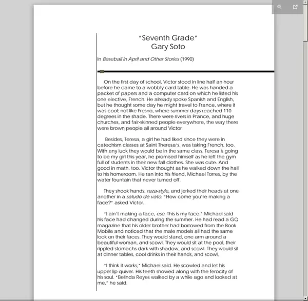 Buried Onions Gary Soto Pdf