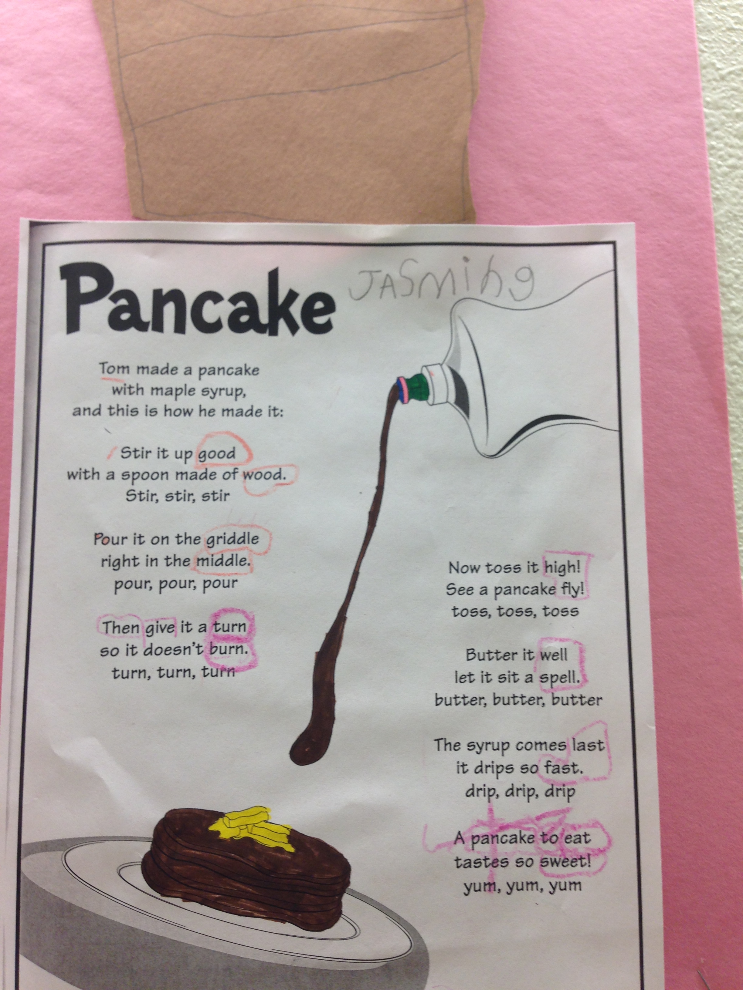 Pancake Poems