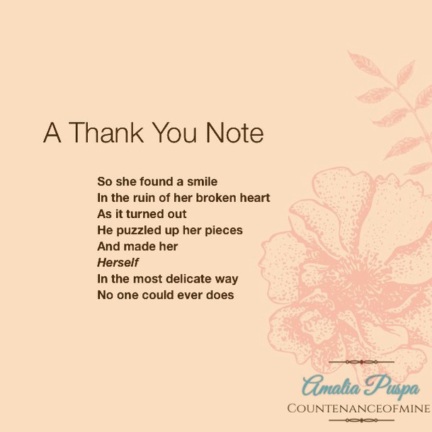 Thank you love Poems