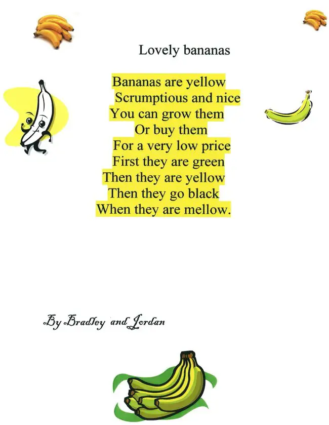 Vegetable Poems