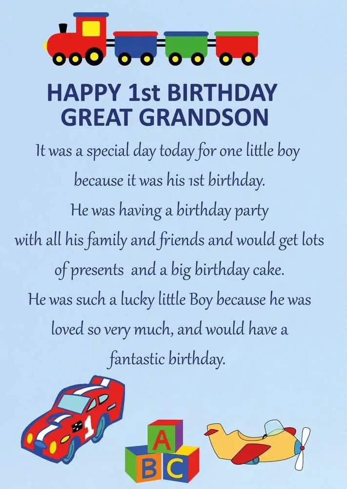 Grandson poems